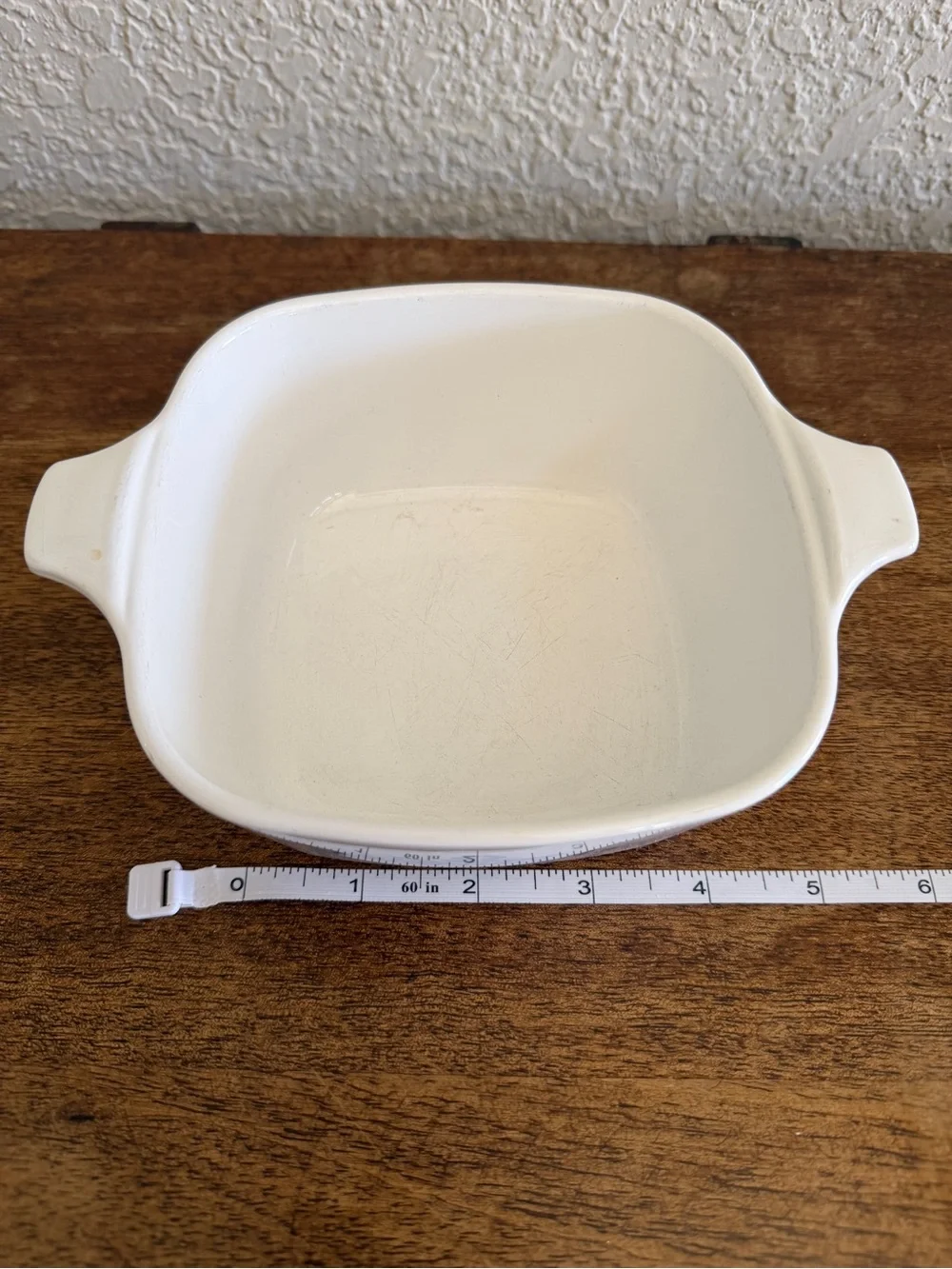 Vintage Corning Ware Lot Of 2 Square Dishes Blue Cornflower P-1 3/4B, P-43B Lid